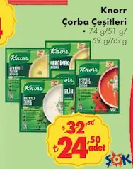KNORR ÇORBA ÇEŞİTLERİ